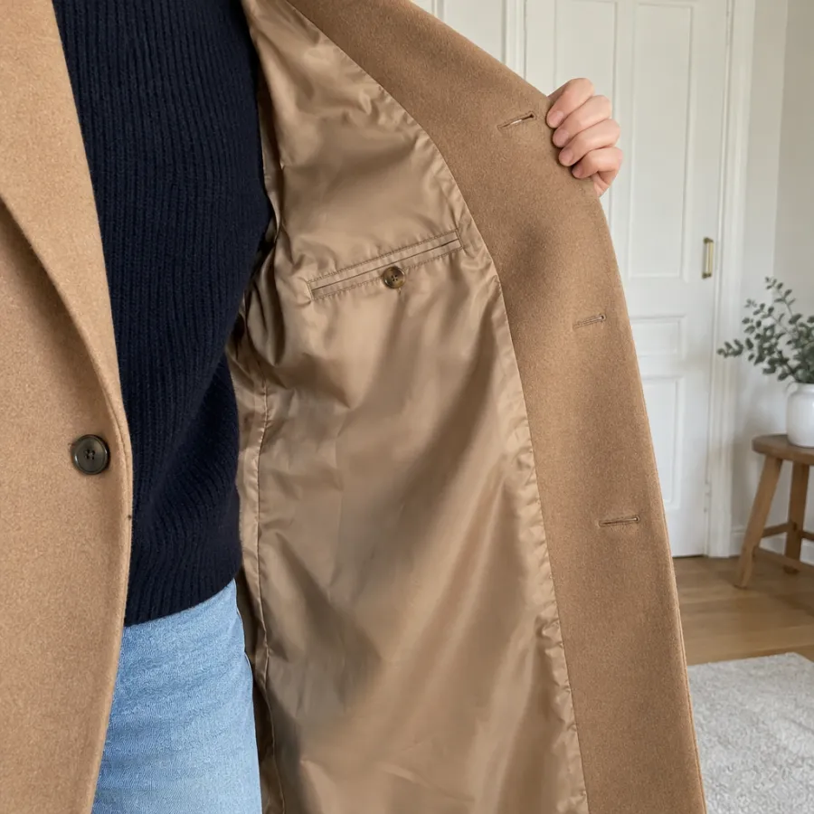 Photograph the lining.