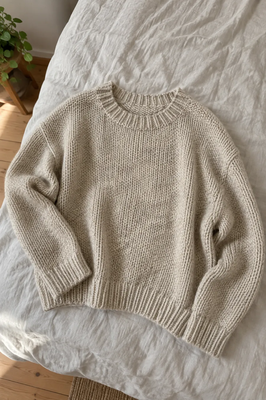 Garment on a hanger